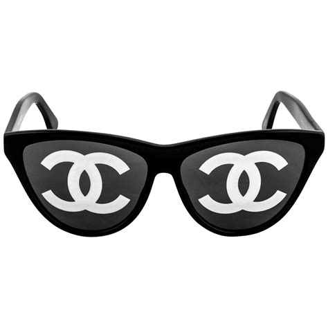 chanel sunglasses cc logo vintage plastic|Chanel sunglasses logo on front.